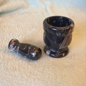 Small Orthoceras Mortar And Pestle